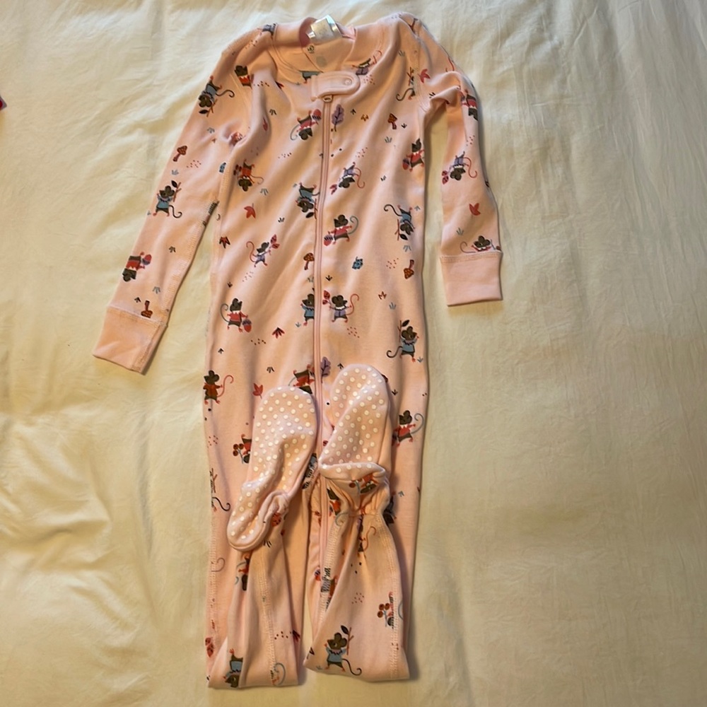 Hanna Anderson Zip Sleeper In Organic Cotton NEW STILL HAS TAGS